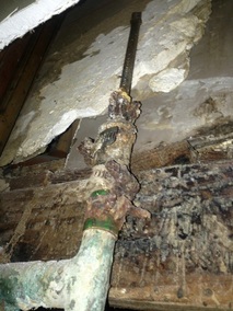 Copper Pipe Corrosion Leak
