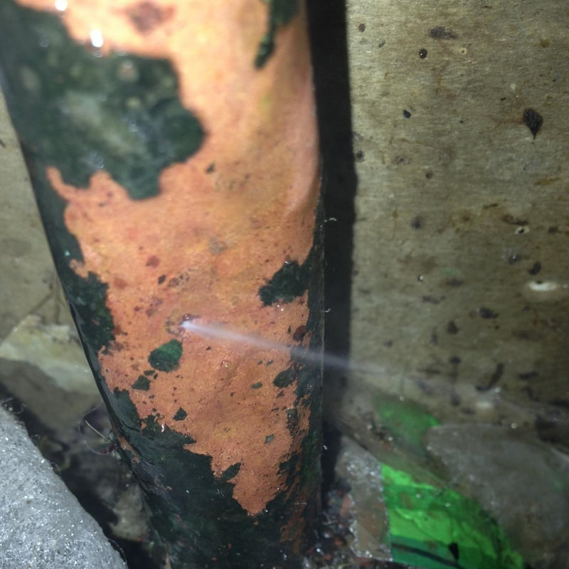Copper Pipe Pinhole Leak